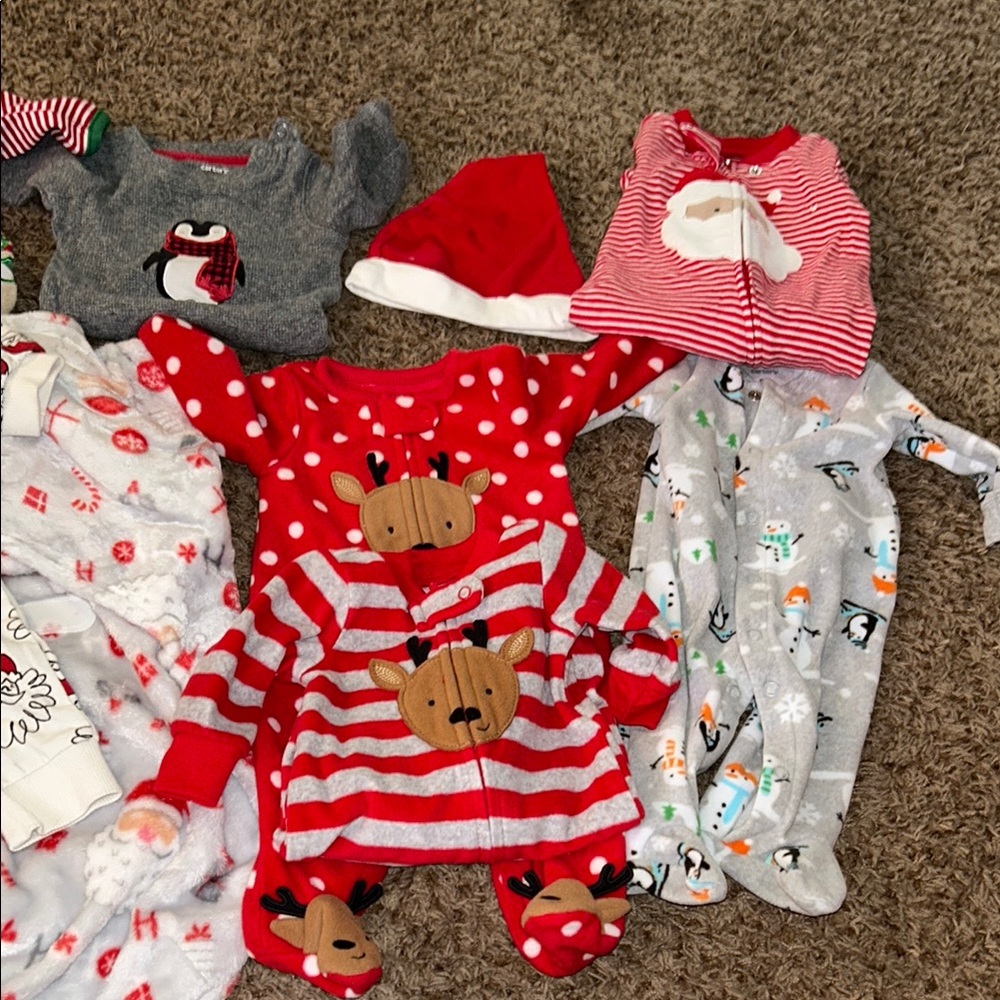 Baby Christmas clothes NB-3mo